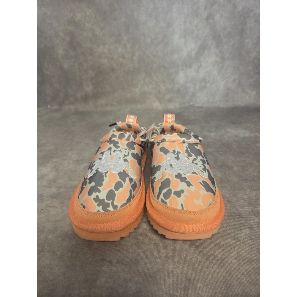 KAPPA AUTHENTIC MULE 7 Unisex Kids Size 4 Peach Frost Camoflauge Slip On Shoes